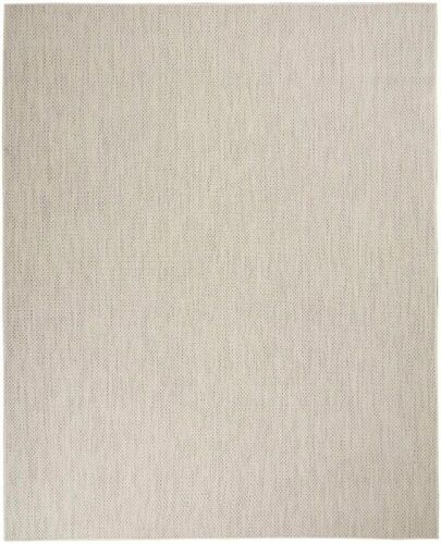 Courtyard Ivory/Silver Outdoor Area Rug, 5' x 7' - Lot 837