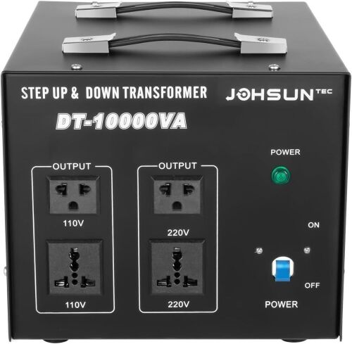 Heavy Duty Electric Voltage Transformer Power USB Converter - Lot 134