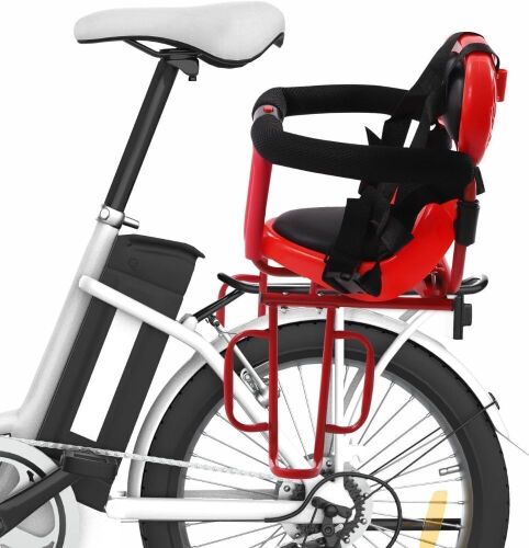 Back-Mounted Child Bike Seat with Foot Pedal - Lot 310
