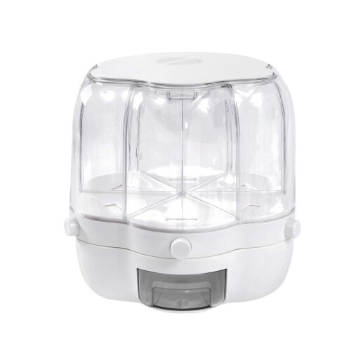 Rotating Dry Storage Food Dispenser 6 Compartment - Lot 319