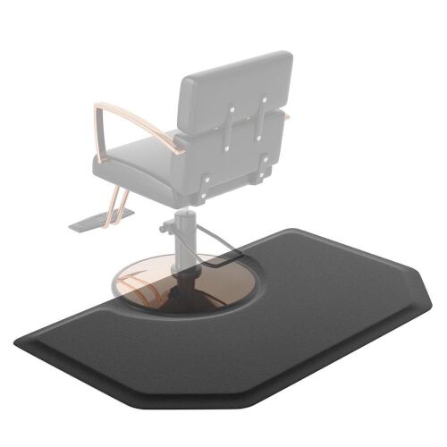 OmySalon Hexagon Salon Anti Fatigue Mat for Round Base Styling Chair 3'x5' 5/8in Thick - Lot 402