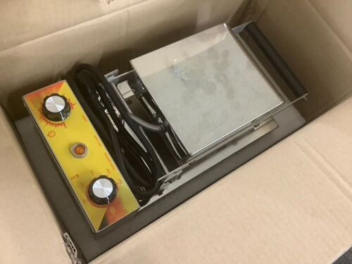 110V Electric Brioche Sandwich Panini Press Machine - Lot 513