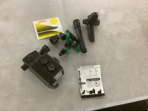 Solar Motion Activated Animal Deterrent Lawn Sprinkler  - Lot 608
