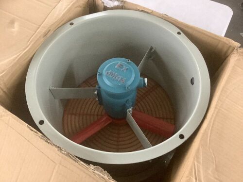 110V 370W Explosion-Proof Spray Booth Axial Exhaust Fan - Lot 691
