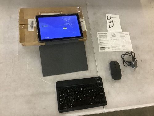 10.1" Android Tablet with Keyboard & Mouse  - Lot 149