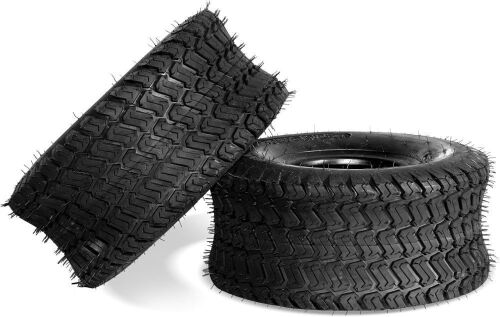 15x6.00-6 Lawn Mower Turf Tires 4 Ply, Set of 2 - Lot 144