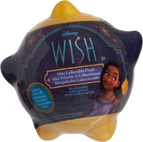 Just Play Disney Wish Mini Collectible 3-inch Plush Toy in Wishing Star Blind Bag Inspired Capsule, Officially Licensed Kids Toys for Ages 2 Up 12ct - Lot 7921