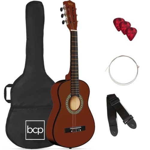 Kids Acoustic Guitar Beginner Starter Kit with Carrying Case - 30in - Lot 8158
