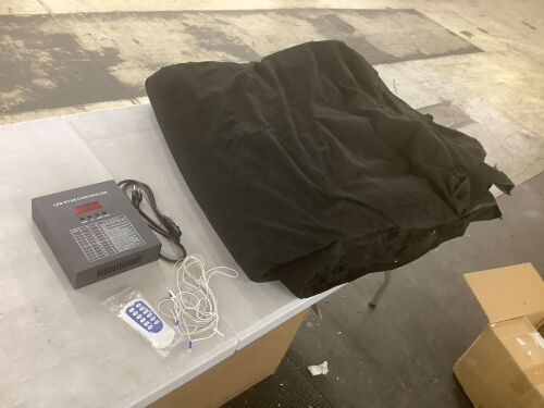 LED Star Curtain Backdrop - Lot 578