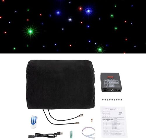 LED Star Light Curtain Backdrop with DMX Control 9.8' x 19.7'  - Lot 63