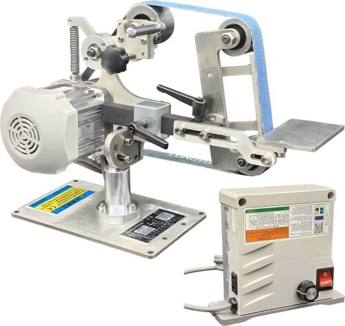 Bench Belt Sander 30" Vertical Horizontal with 4" Sun Wheel - Lot 73