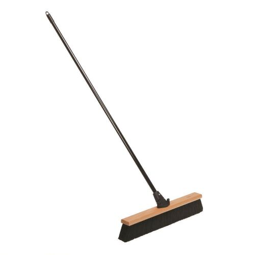 Flexsweep Industrial 24" Push Broom, w/60" Handle, Medium Surface - Lot 242