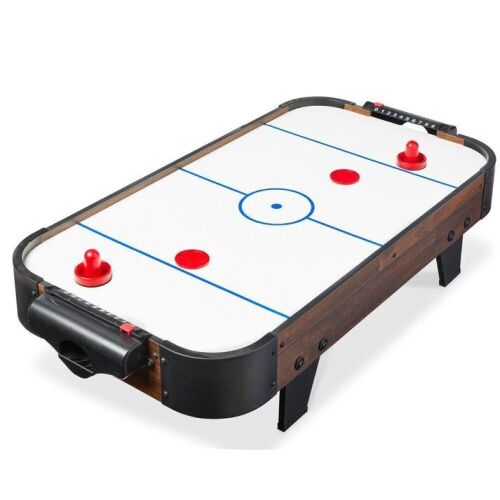 Tabletop Air Hockey Arcade Game Table w/ 2 Pucks, 2 Strikers - 40in - Lot 646