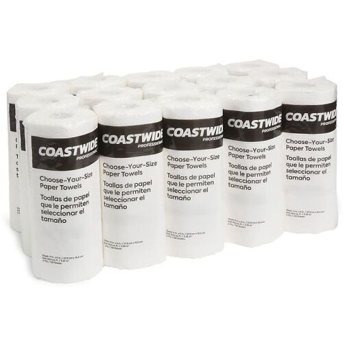 Coastwide Professional Choose-Your-Size Paper Towels, 15 Rolls - Lot 211