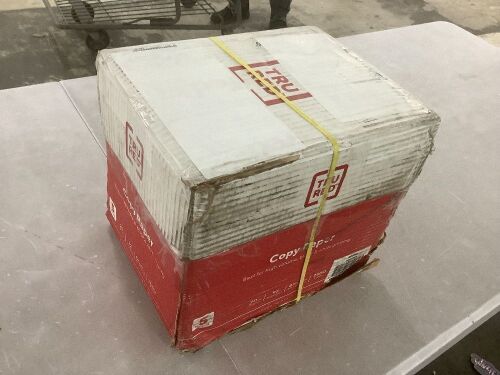 TruRed Copy Paper 8.5" x 11", 20lb, 92 Brightness, 2500 Sheets - Lot 825