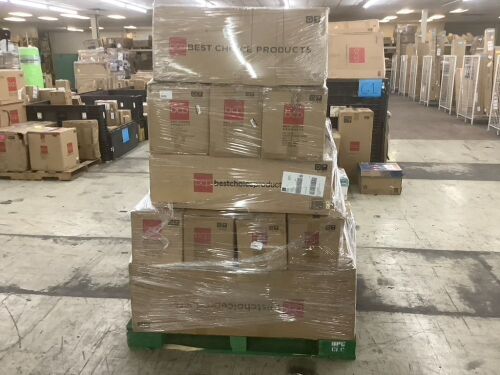 Lot of (10) Artificial Christmas Trees & (10) Tree Collars - Uninspected - Lot 102