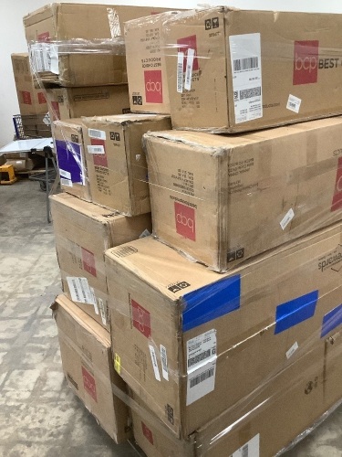 Pallet of Misc. Christmas Trees - Lot 8284