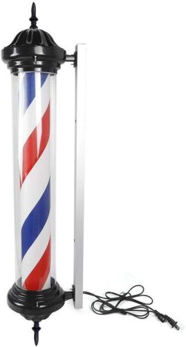 40inch LED Rotating Barber Pole - Dent in Wall Mount Bracket - Lot 93