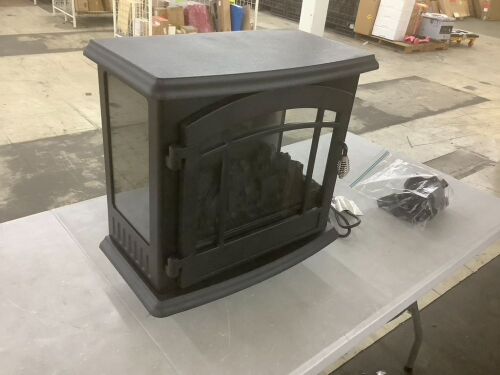 Electric Fireplace Heater  - Lot 95
