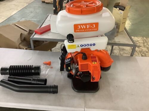 Gas Powered Backpack Sparyer - For Parts or Repair  - Lot 185