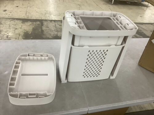Laundry Basket with Wheels  - Lot 295