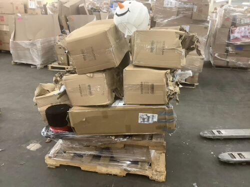 Holiday Salvage Pallet. Items Will Be Damaged and Incomplete.  - Lot 497