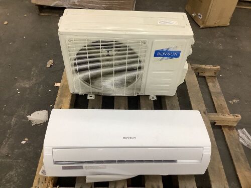ROVSUN Mini Split AC Units - No Lines or Remote  - Lot 80