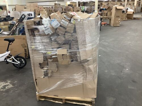 Pallet of Approx 100 Pre-Lit Mini Spruce Christmas Trees 4' - Uninspected - Lot 87