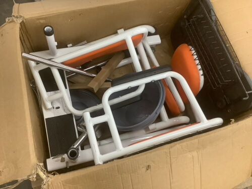 Hydraulic Patient Lift Transfer Wheelchair  - Lot 220