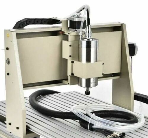 CNCEST 4 Axis 6040 CNC Router Engraver USB 1500W - Missing Base & Remote  - Lot 48