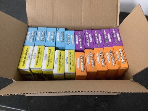 Box of Misc. Flower Seeds - Lot 8925