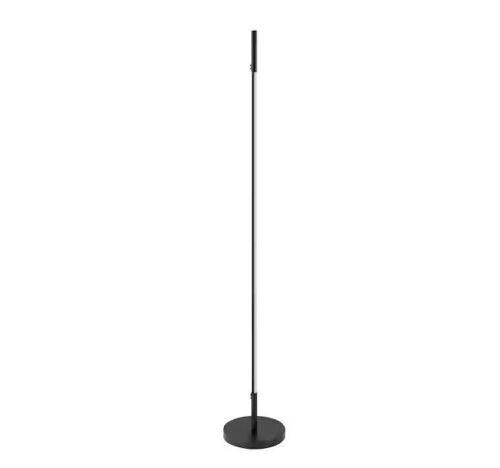 Hampton Bay Calero 50 in. Black Straight Arc Floor Lamp LED - Lot 238