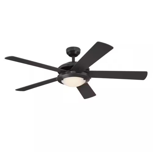 Westinghouse Comet 52 in. Integrated LED Indoor Espresso Ceiling Fan with Light Kit - Lot 349