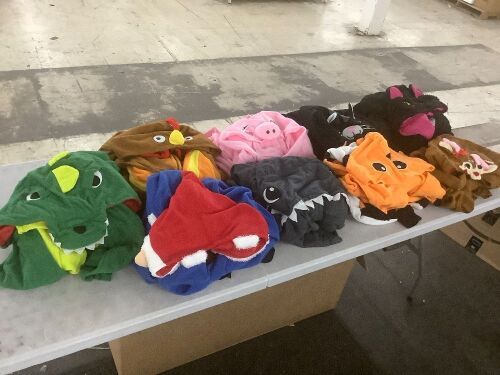 Lot of (9) Funziez! Adult Onesies - Lot 365