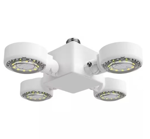 Lot of (3) SANSI 240-Watt Equivalent Deformable Wide Coverage 3000 Lumens LED Light Bulb Daylight in 5000K  - Lot 419