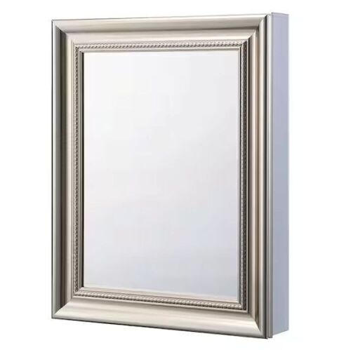 Glacier Bay 24 in. W x 30 in. H Rectangular Medicine Cabinet with Mirror - Lot 80
