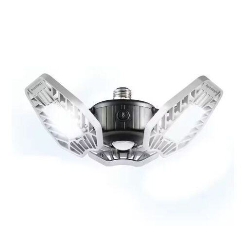 7.5 in. x 4.25 in. 6000 Lumens Single Pole Occupancy LED Flush Mount Motion Activated Garage Light - Lot 746