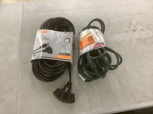 Lot of (2) Extension Cords  - Lot 556