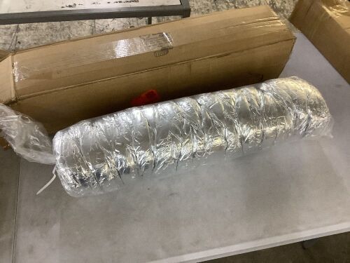 Master Flow 4 in. Dia x 5 ft. Length Ductwork Insulation Sleeve - R-6 - Lot 123