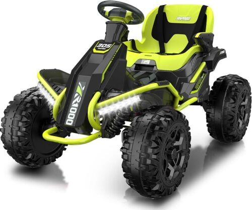  ANPABO 24V 4x4 Ride On Toy for Big Kids, 4x200W Motors, 5MPH, Parent Remote, Wide Adjustable Seat, Headlights, Metal Frame, Shock Absorbers, 130lb Capacity - Lot 14