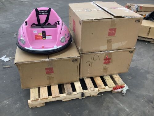 Lot of (4) Kids Bumper Cars - Uninspected - Lot 33