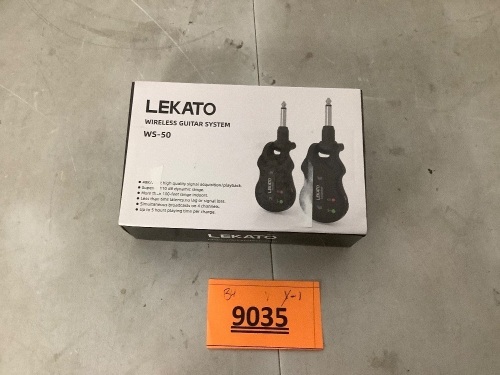 Lekato Wireless Guitar System WS-50 - Lot 9035