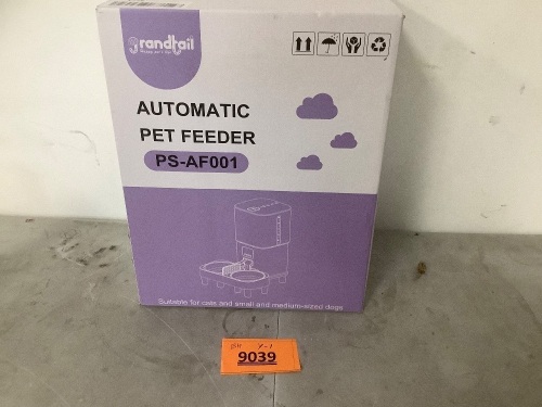 Jrandtail Automatic Pet Feeder PS-AF001 - Lot 9039