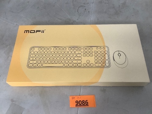 Mofii Wireless Keyboard and Mouse - Lot 9086