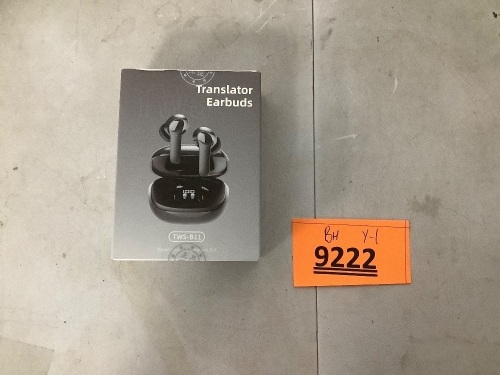 Translator Earbuds TWS-B11 - Lot 9222