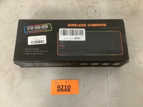 RGB Wireless MousePad - Lot 9210