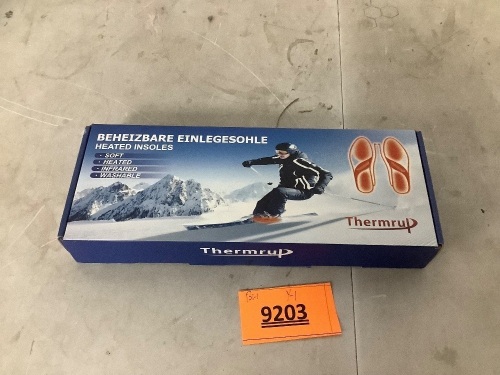 Thermrup Heating Insoles H616AKK - Lot 9203