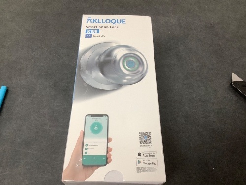 KLLOQUE Smart Knob Lock K10B - Lot 9231