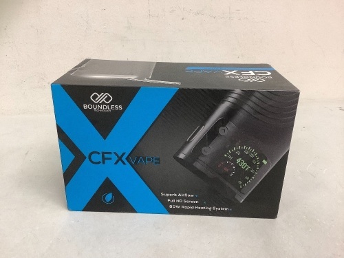 CFX Vape, Powers Up, E-Commerce Return, Sold as is - Lot 23A