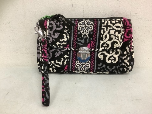 Vera Bradley Pushlock Wristlet, Appears new and Authentic, Sold as is - Lot 36